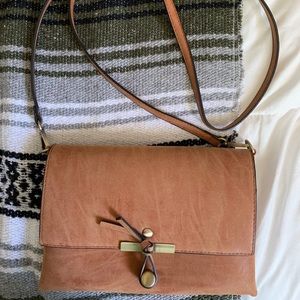 francesca’s camel colored crossbody